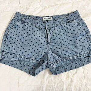 Women's Blue Polka Dot Old Navy Shorts in size 2